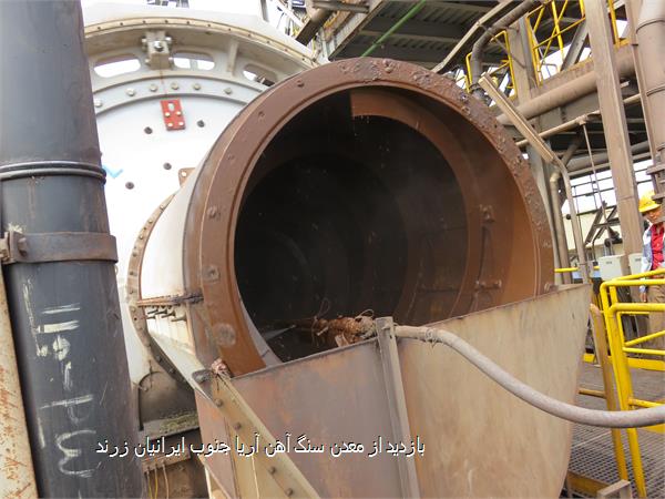 بازدید از معدن سنگ آهن آریا جنوب ایرانیان زرند