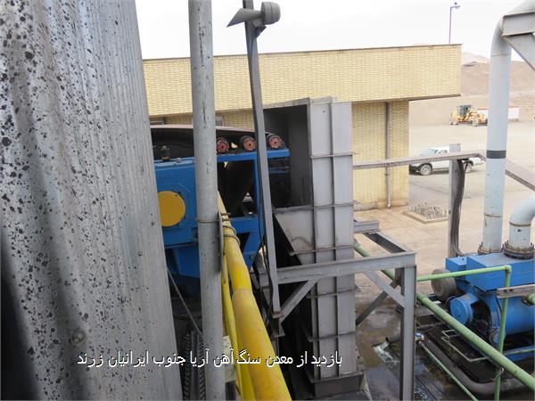 بازدید از معدن سنگ آهن آریا جنوب ایرانیان زرند